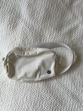 Lululemon White Belt Bag